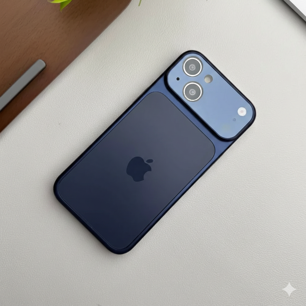 Converter Back Cover - IPhone 14 Pro to IPhone 17 Pro - Blue