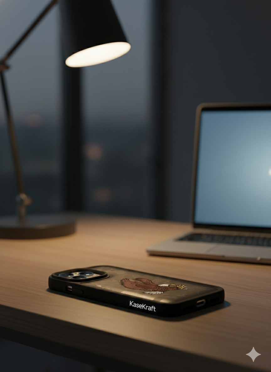 The Sovereign Skies: Majestic Eagle Matte Impact Case (Iphone, 13,14,15,13 Pro,14 Pro,15 Pro,16 Pro)