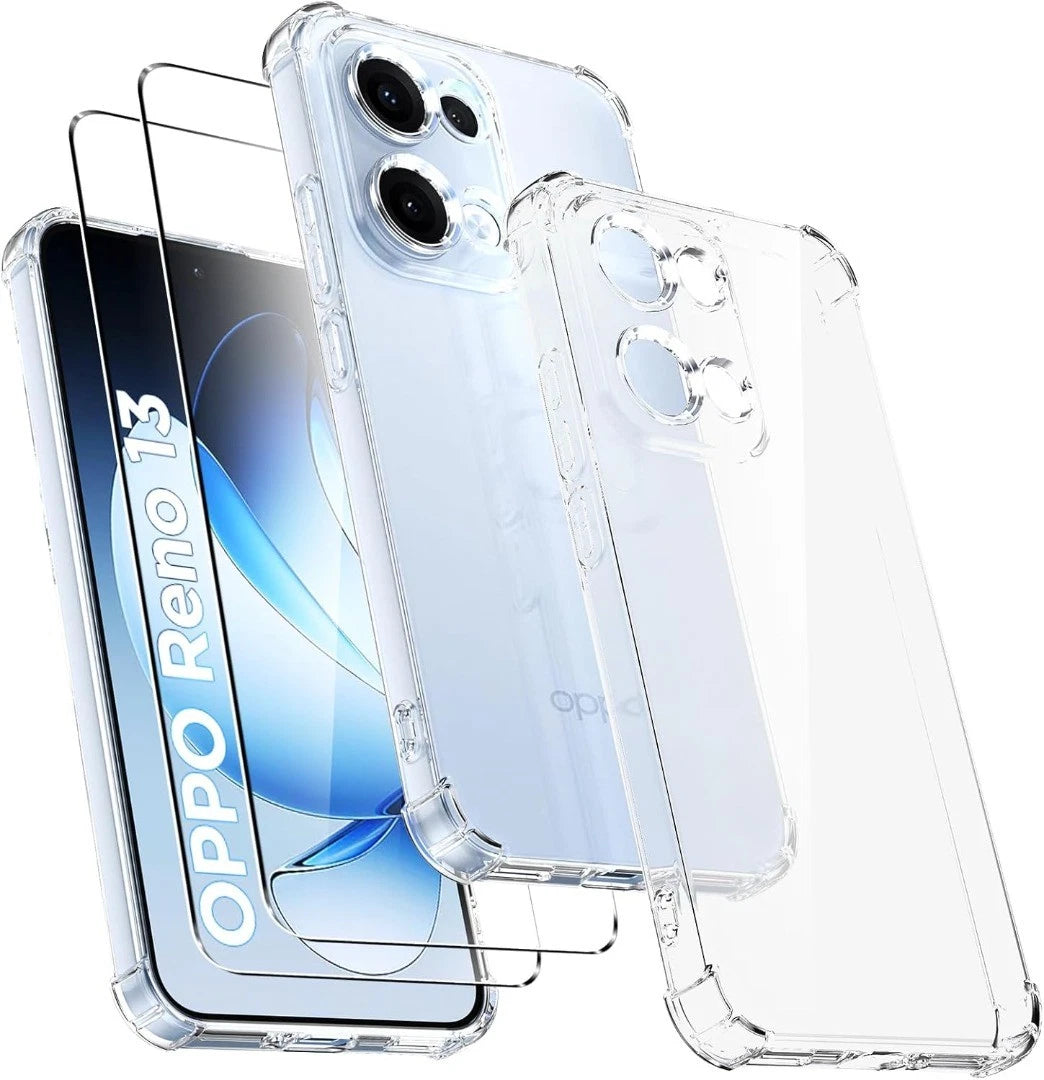 Anti-Yellow Clear Case - 2 Years warranty (Oppo RENO 13)
