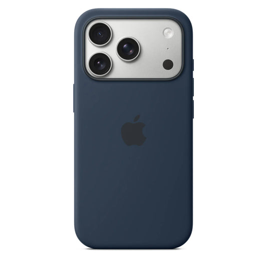 Premium Silicone Back Cover Iphone 17 Pro - Blue