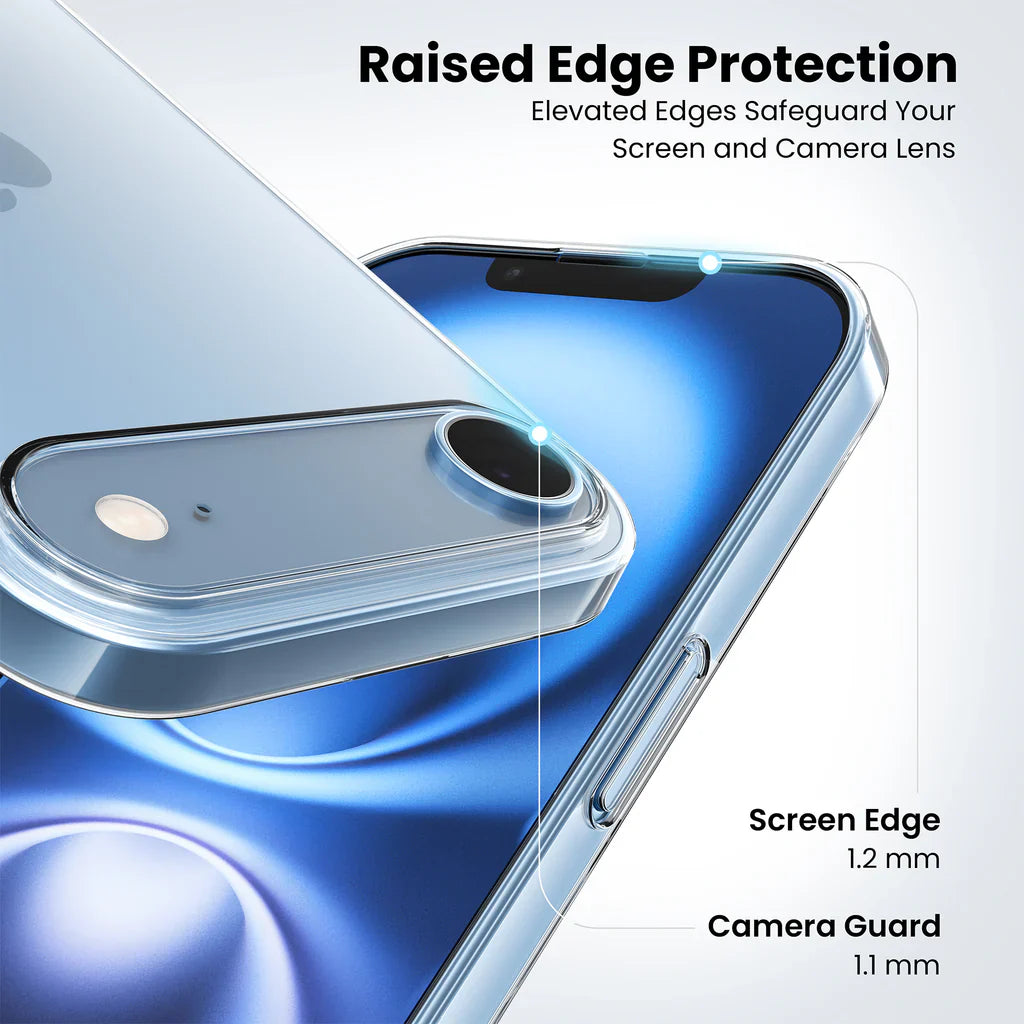 Anti-Yellow Clear Case - 2 Years warranty (Iphone 17 Air)