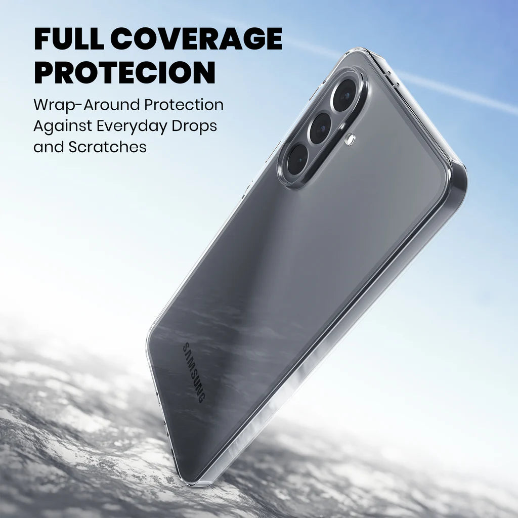 Anti-Yellow Clear Case - 2 Years warranty (Samsung Galaxy A55)