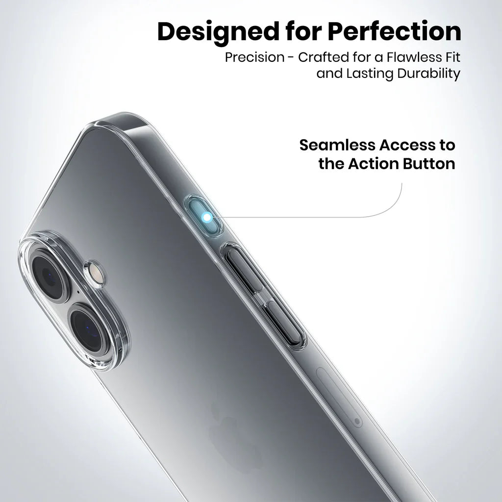 Anti-Yellow Clear Case - 2 Years warranty (Iphone 17)