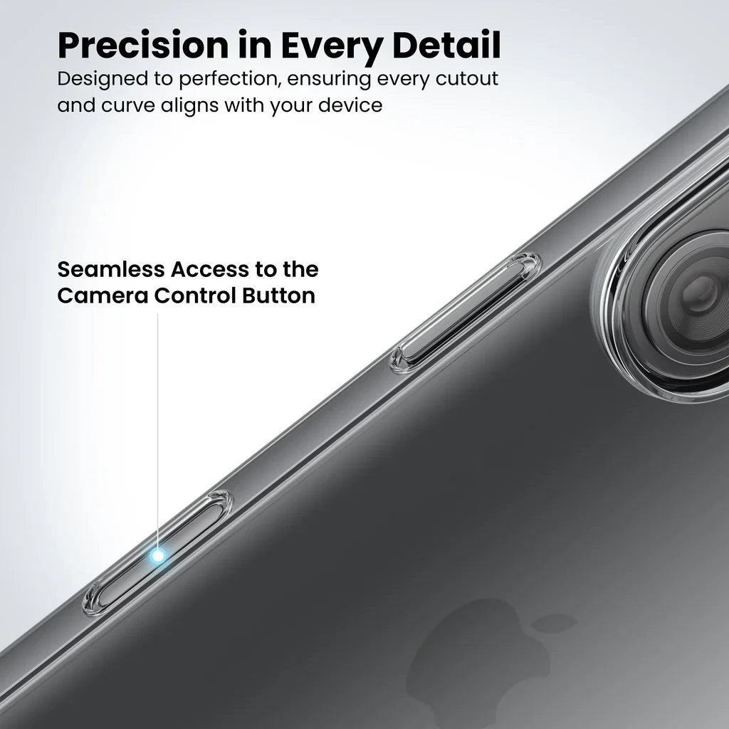 Anti-Yellow Clear Case - 2 Years warranty (Iphone 16)