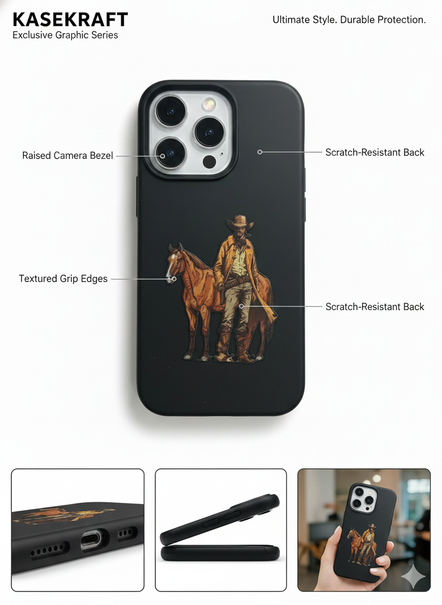 The Outlaw Legend: Frontier Justice Matte Case (Iphone, 13,14,15,13 Pro,14 Pro,15 Pro,16 Pro)