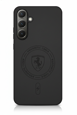 Magnetic Back Cover for Samsung Galaxy A55 | Matte Finish | MagSafe Compatible | Shockproof Protection