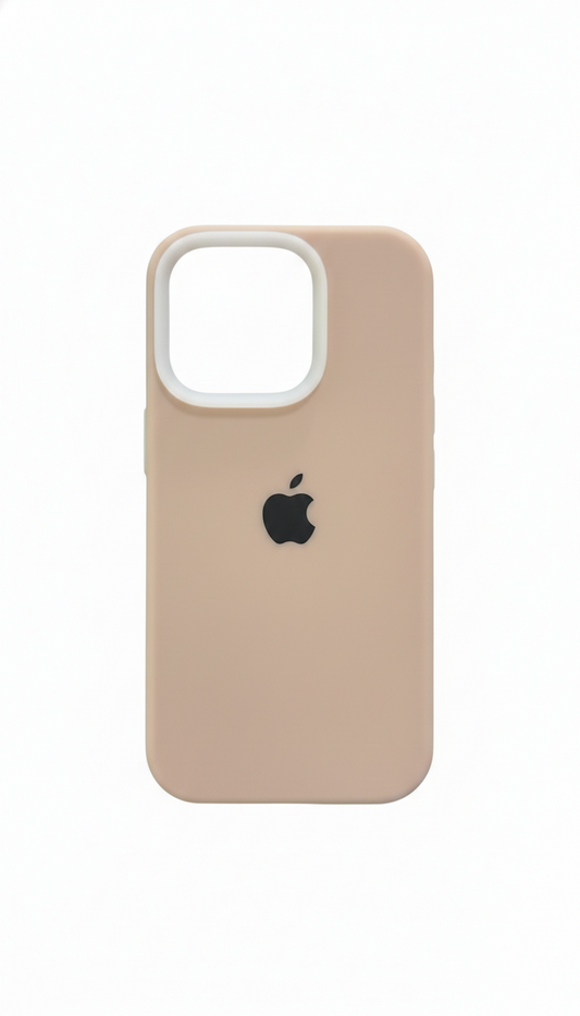 Premium Silicone Back Cover Iphone 14 Pro - Clay