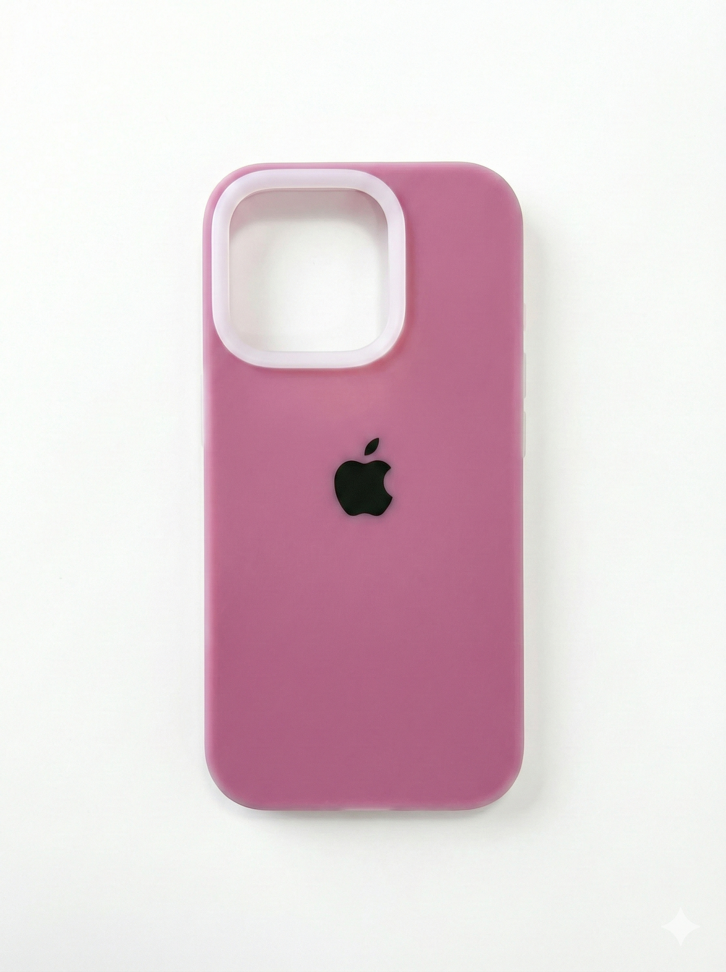 Premium Silicone Back Cover For Iphone 16 Pro - Purple