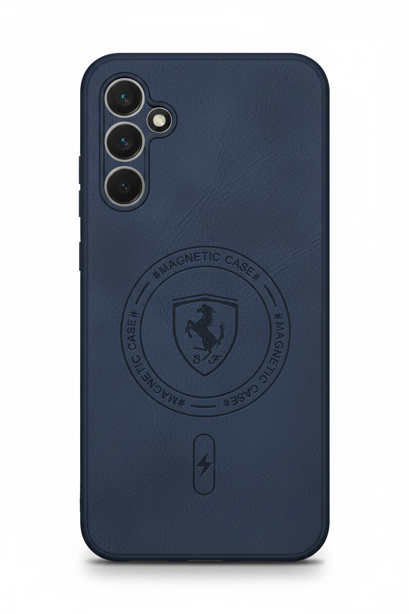 Magnetic Back Cover Case for Samsung Galaxy M34 | Matte Finish | MagSafe Compatible | Shockproof Protection