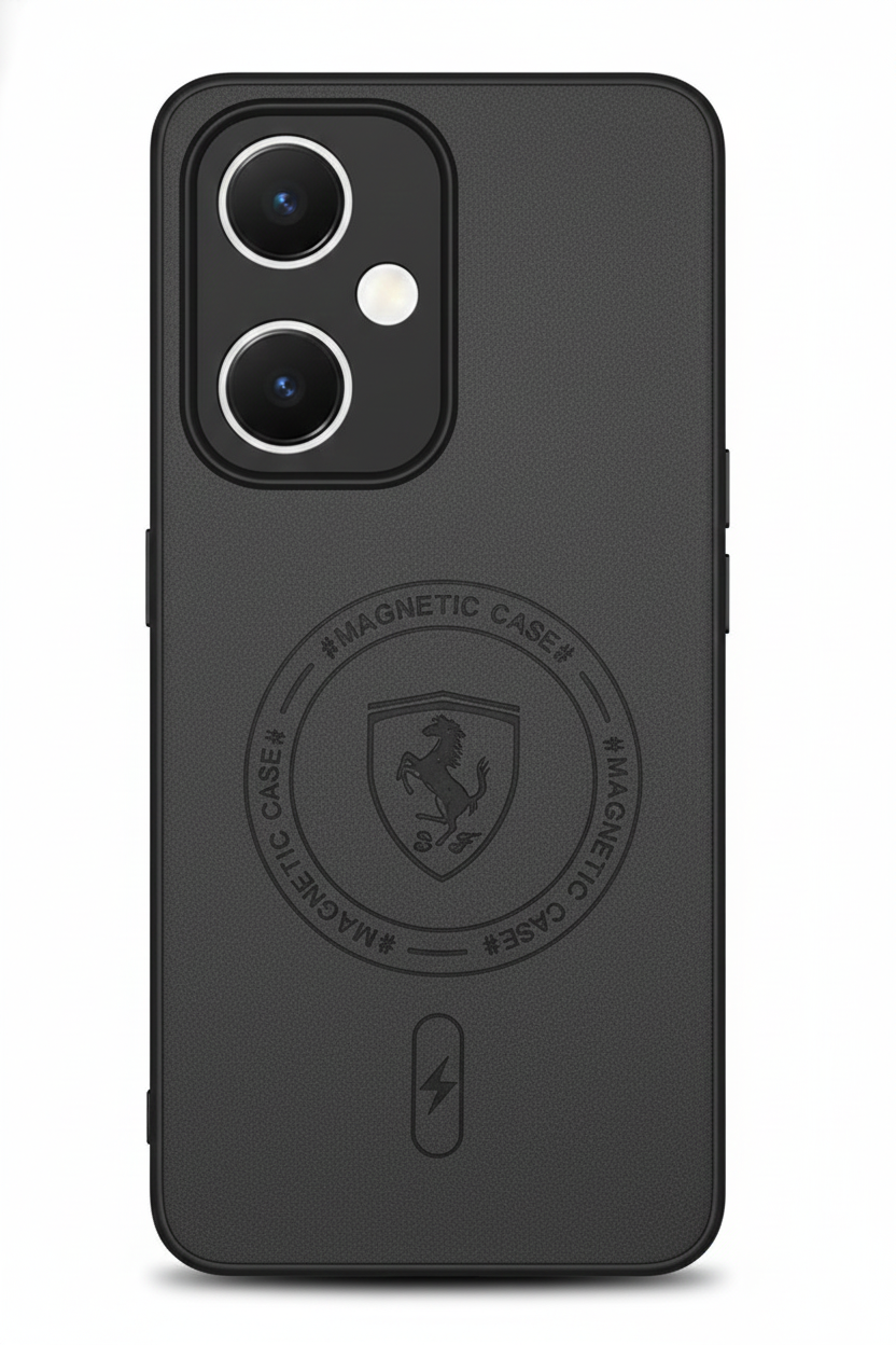 Magnetic Matte Back Cover for OnePlus Nord CE 3 Lite | Slim Shockproof Case | Premium Finish