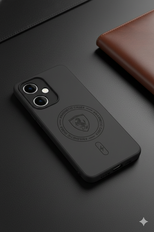 Magnetic Matte Back Cover for OnePlus Nord CE 3 Lite | Slim Shockproof Case | Premium Finish