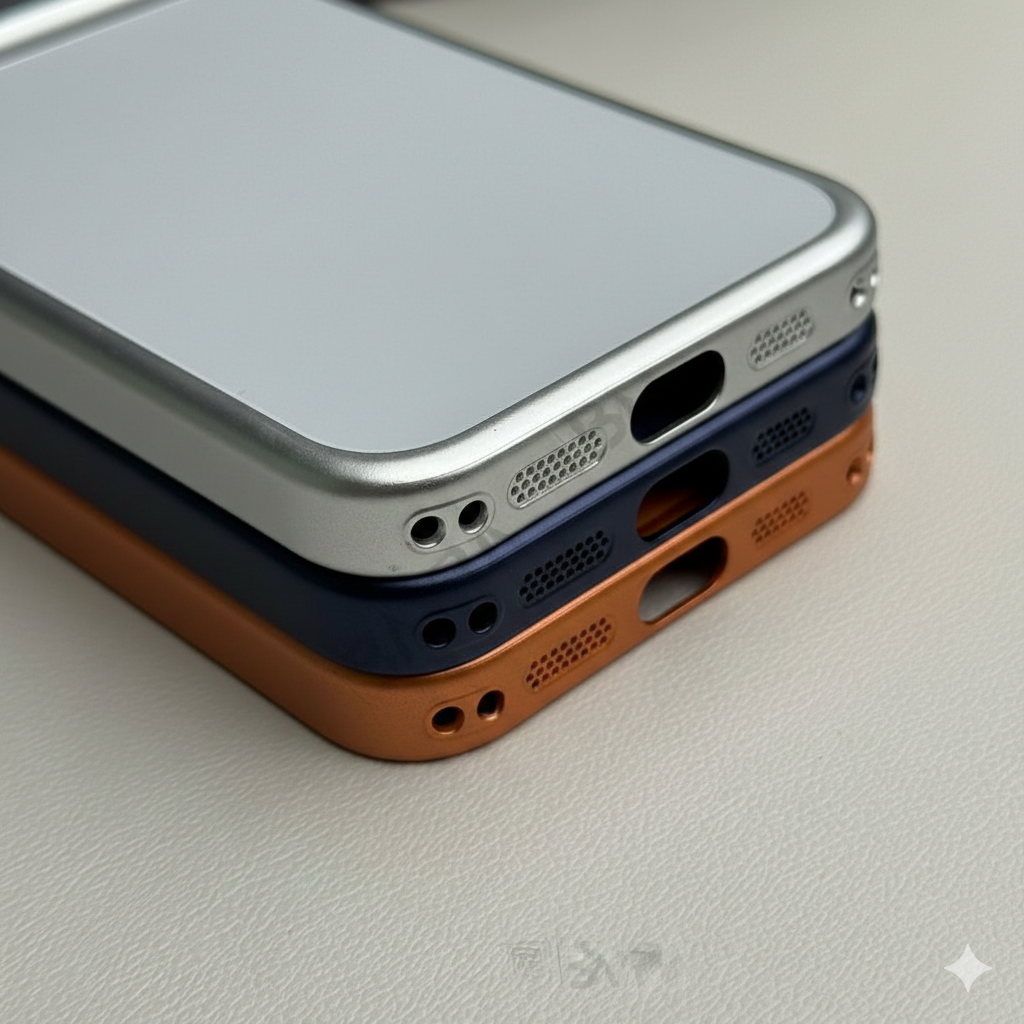 Converter Back Cover - IPhone 15 Pro to IPhone 17 Pro  - Orange