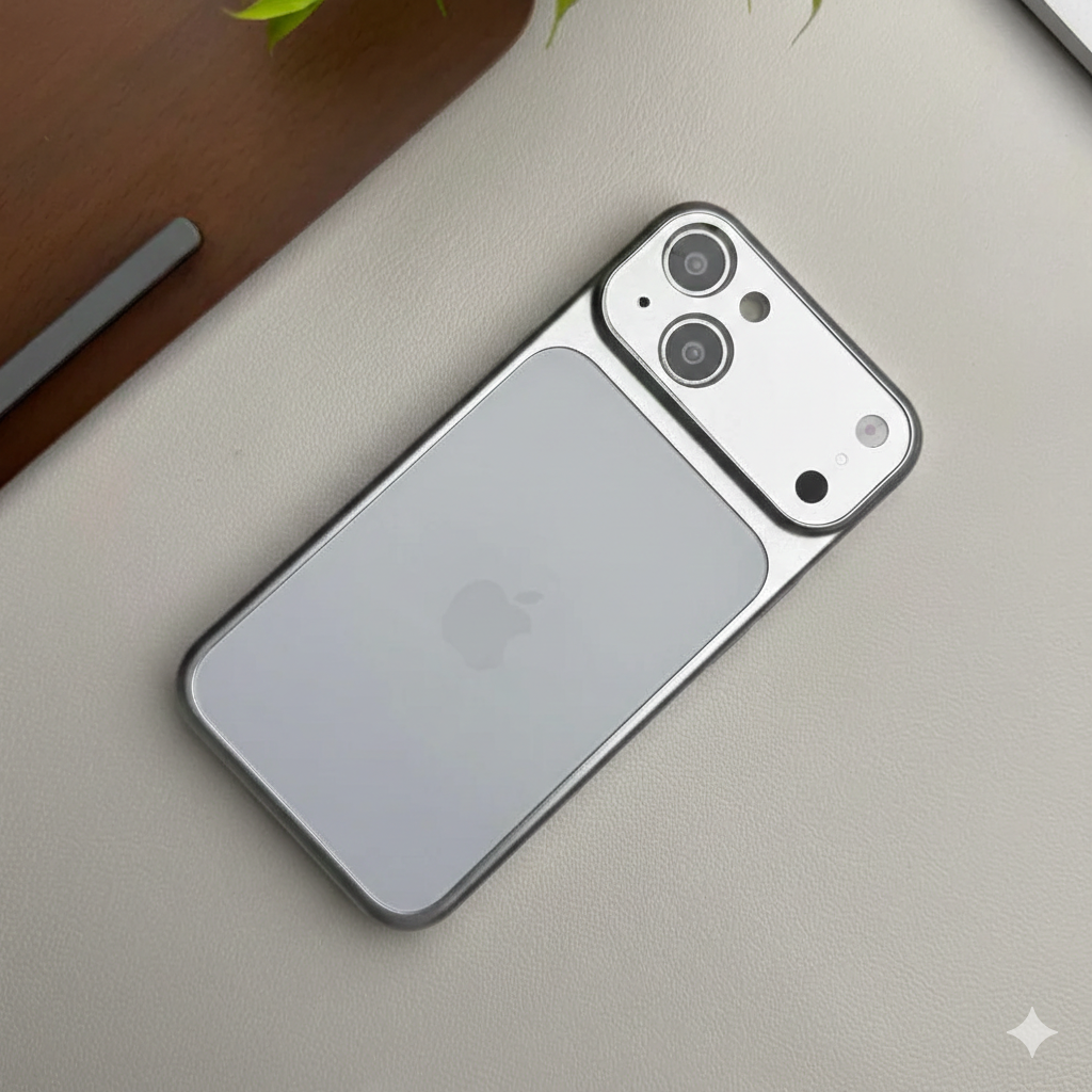 Converter Back Cover - IPhone 14 to IPhone 17 - Sliver