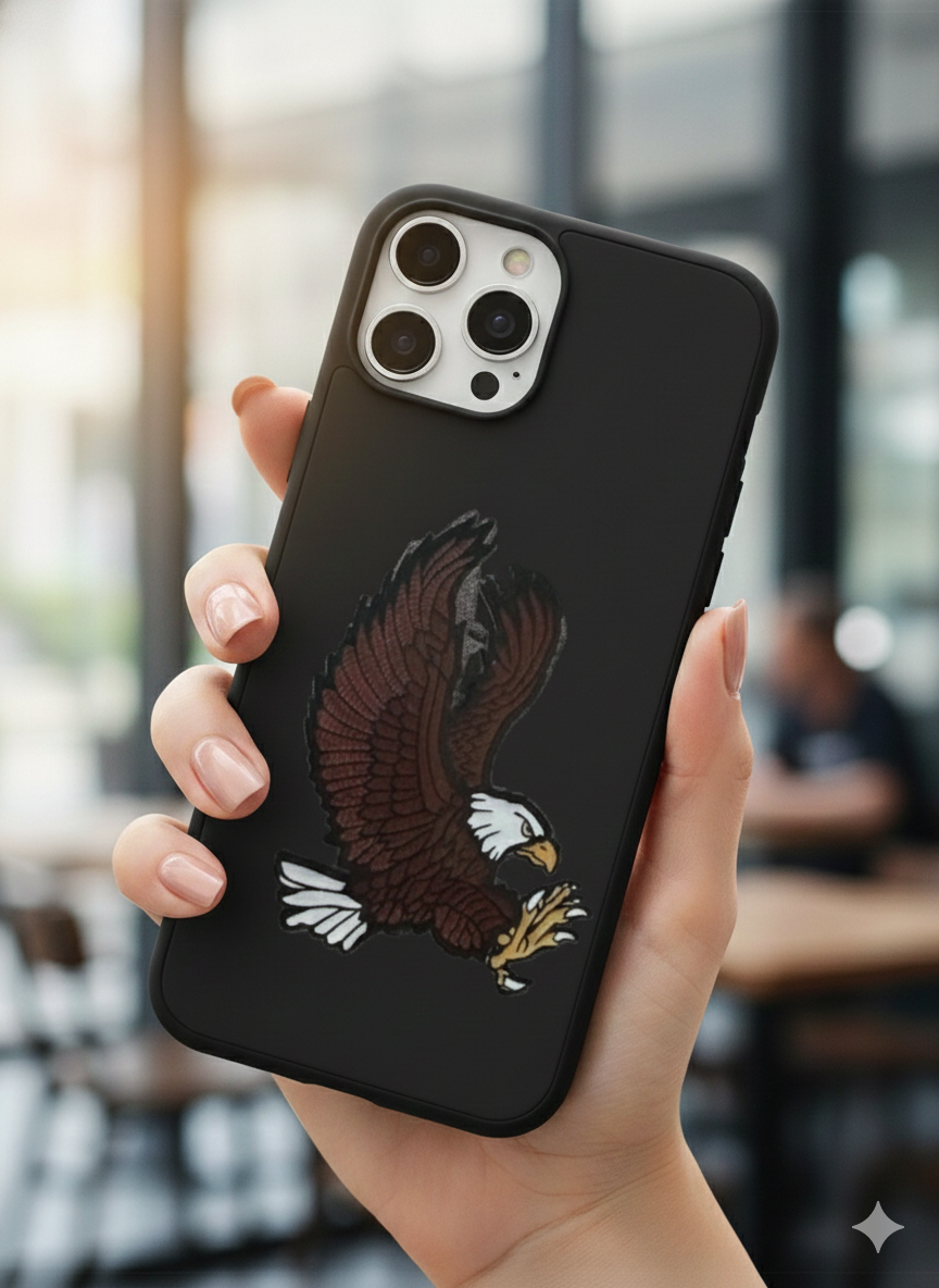 The Sovereign Skies: Majestic Eagle Matte Impact Case (Iphone, 13,14,15,13 Pro,14 Pro,15 Pro,16 Pro)