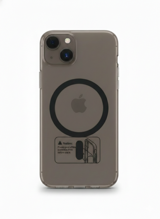 Premium Magnetic Transparent Back Cover For Iphone 14