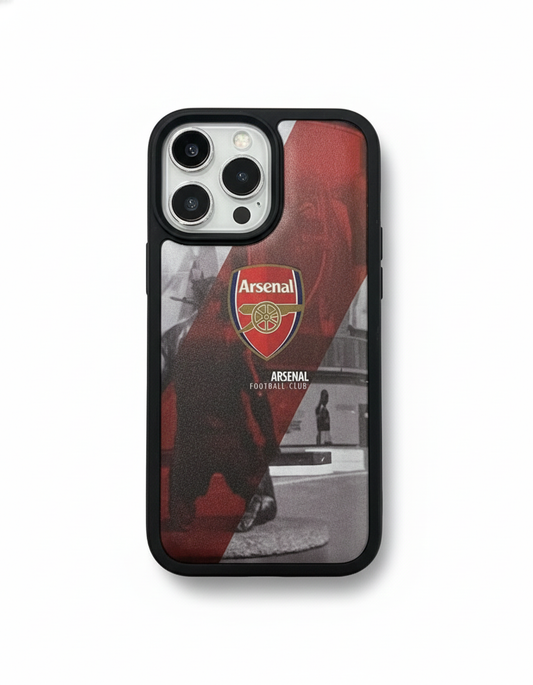 The North London Legacy: Arsenal F.C. Official Crest Case (Iphone, 13,14,15,13 Pro,14 Pro,15 Pro,16 Pro)