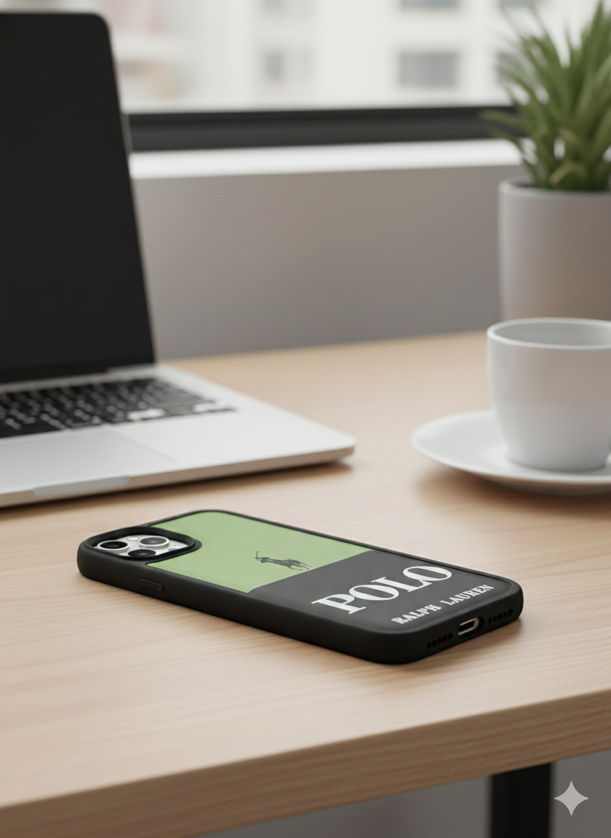 The Heritage Prep: Polo Signature Duo-Tone Case (Iphone 13,14,15, 13Pro, 14Pro, 15Pro, 16 Pro)