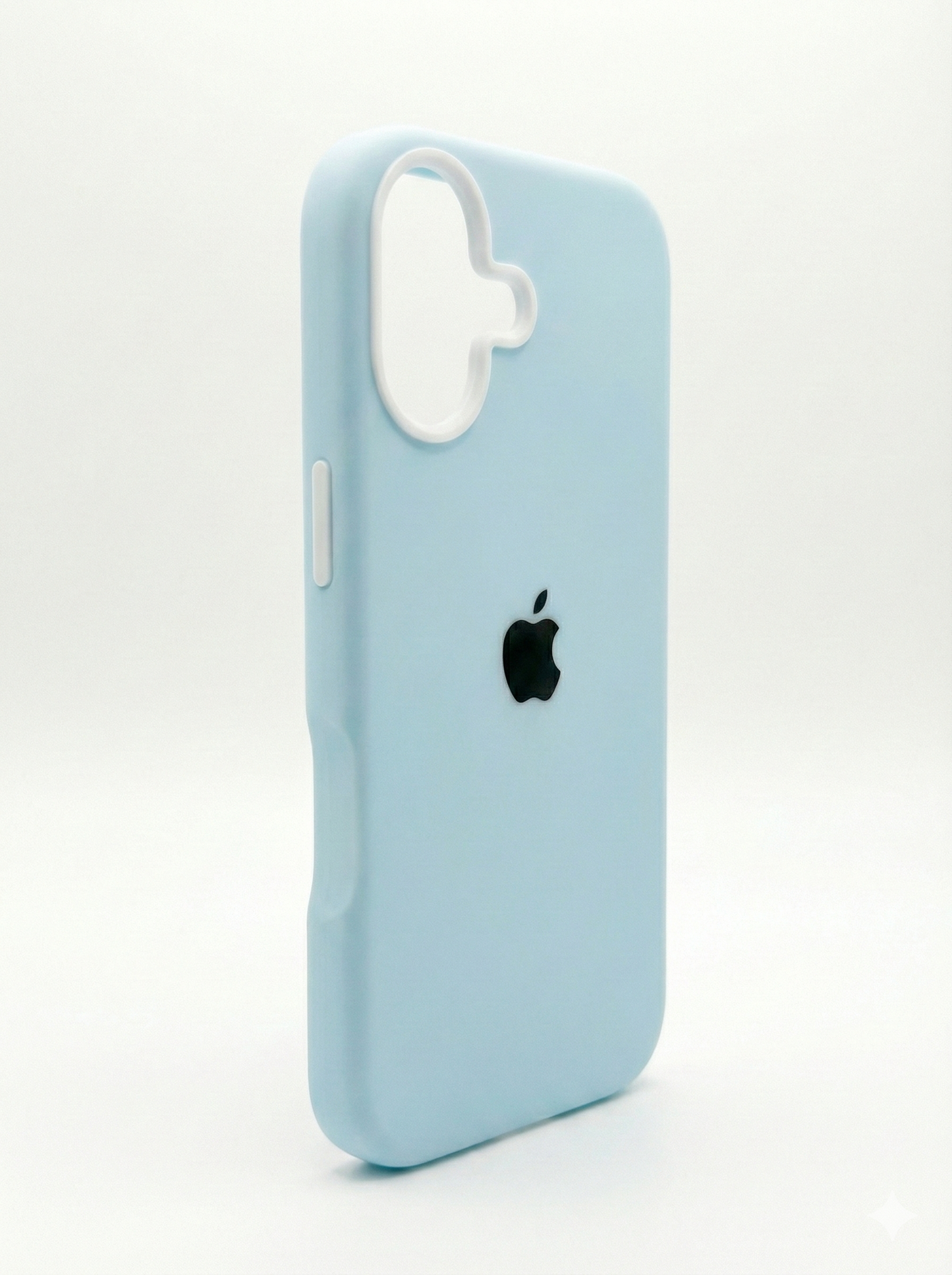 Premium Silicone Back Cover Iphone 17 - Sea Blue