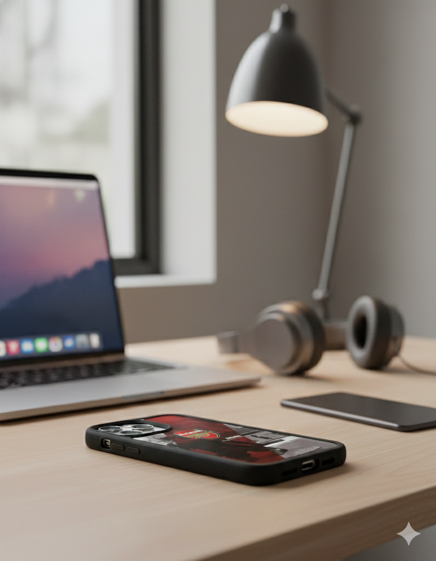 The North London Legacy: Arsenal F.C. Official Crest Case (Iphone, 13,14,15,13 Pro,14 Pro,15 Pro,16 Pro)