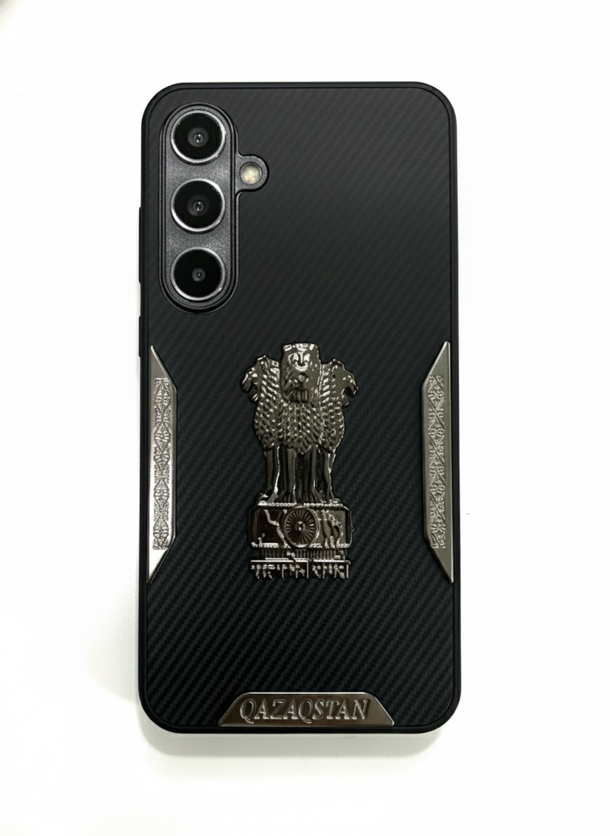 Premium Back Cover Case for Samsung Galaxy A35- Ashoka  Emblem