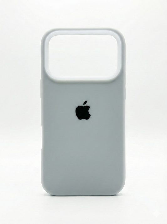 Premium Silicone Back Cover Iphone 17 Pro - Grey
