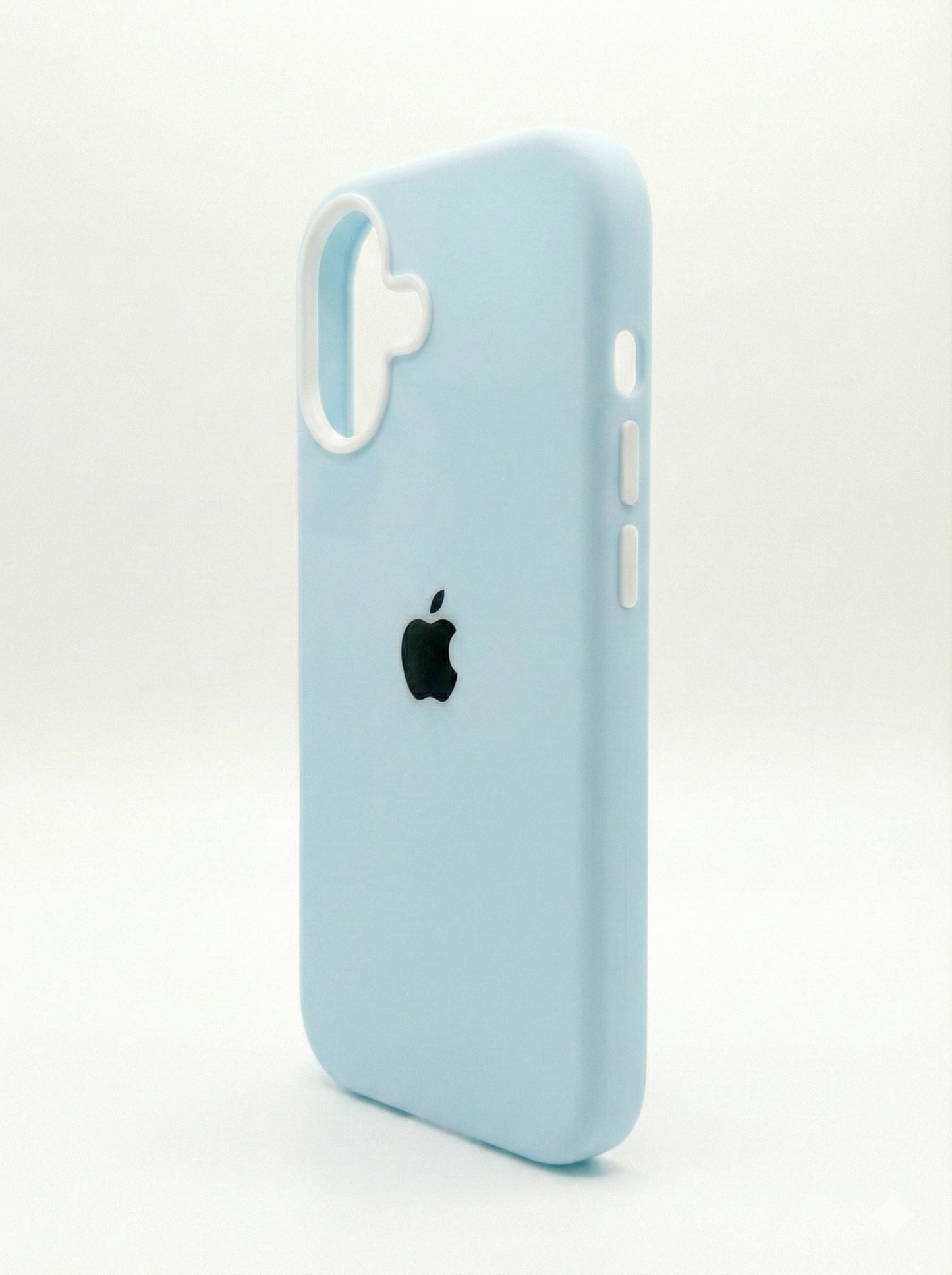 Premium Silicone Back Cover Iphone 17 - Sea Blue