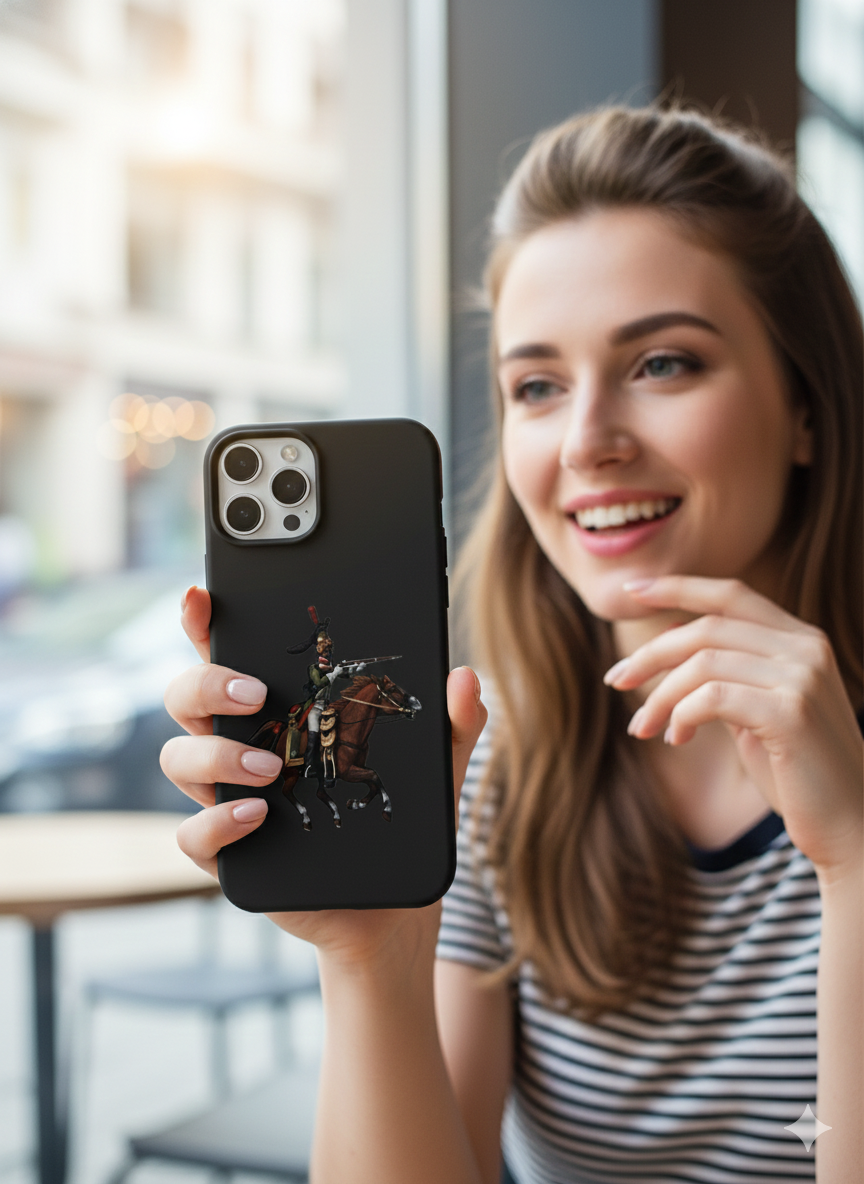 The Imperial Vanguard: Cavalry Hussar Matte Case (Iphone, 13,14,15,13 Pro,14 Pro,15 Pro,16 Pro)