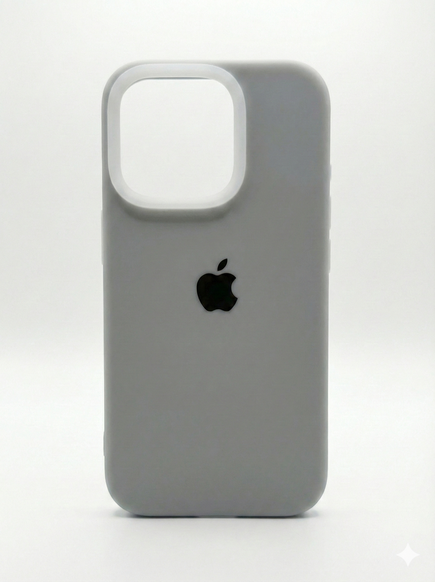 Premium Silicone Back Cover Iphone 14 - Grey