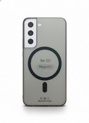 Magnetic Transparent Back Cover for Samsung Galaxy S22