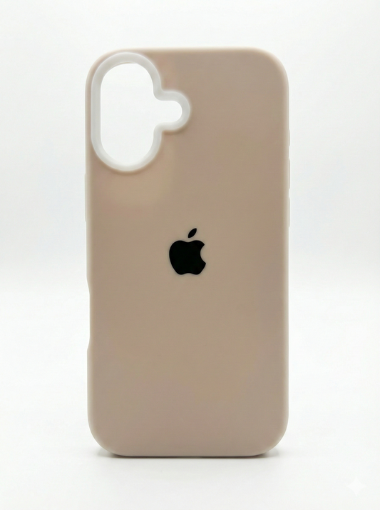 Premium Silicone Back Cover Iphone 17 - Clay