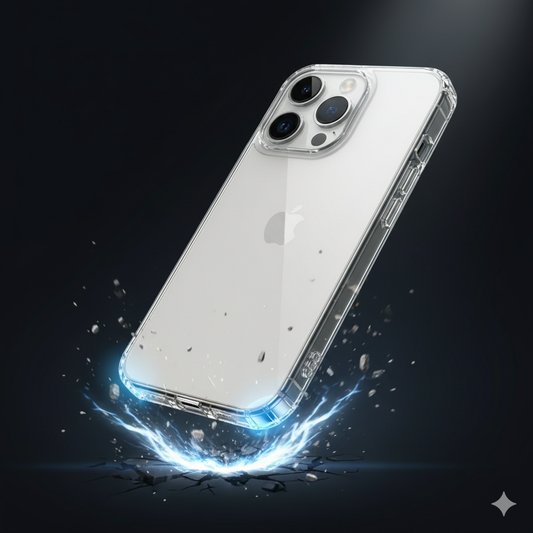 Anti-Yellow Clear Back Cover - 2 Years warranty For Iphone 13 Pro Max