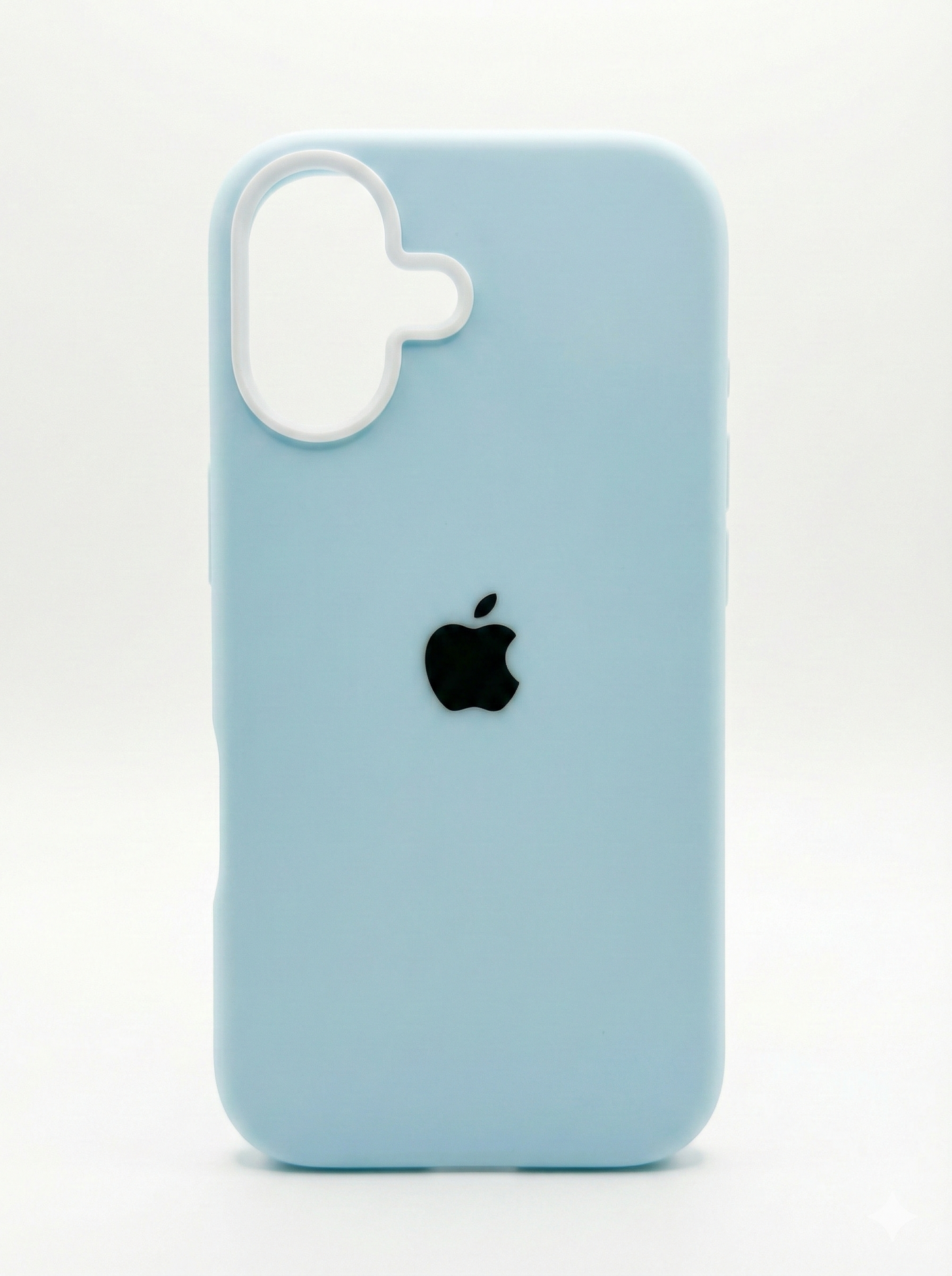 Premium Silicone Back Cover Iphone 17 - Sea Blue