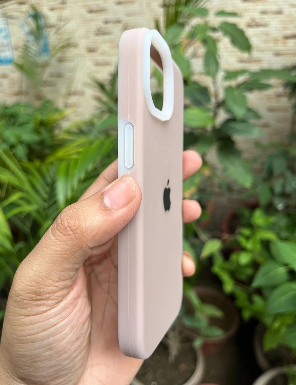 Premium Silicone Back Cover Iphone 14 Pro - Clay