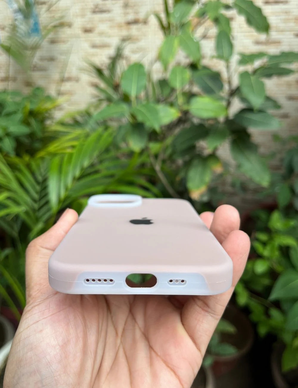 Premium Silicone Back Cover Iphone 14 Pro - Clay