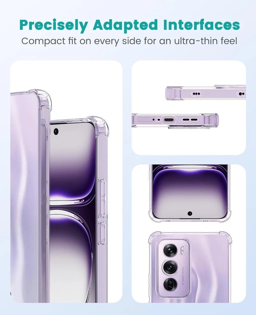 Anti-Yellow Clear Case - 2 Years warranty (Oppo RENO 13)