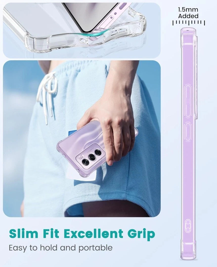 Anti-Yellow Clear Case - 2 Years warranty (Oppo RENO 13)