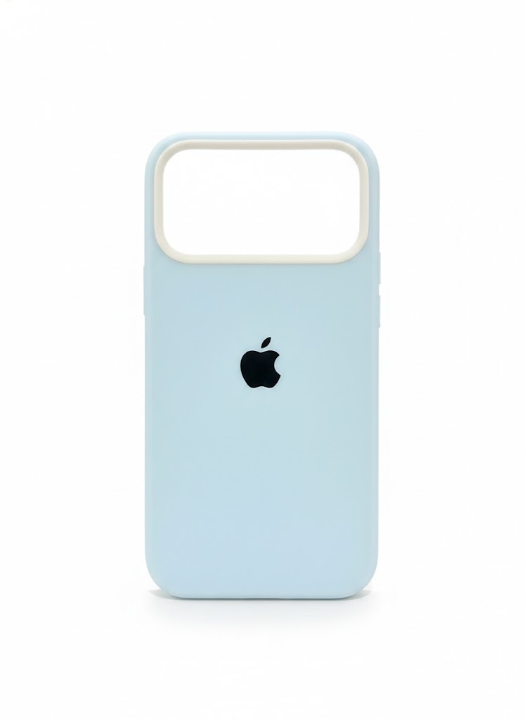 Premium Silicone Case Iphone 17 Pro max- Sea Blue