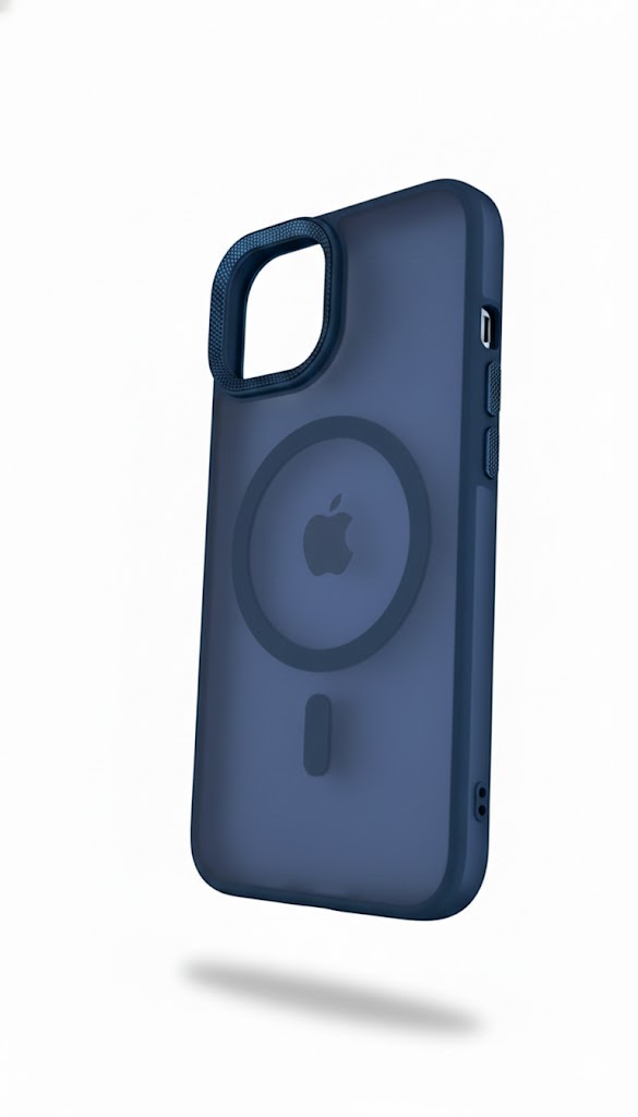 Premium Crystal Back Cover Iphone 15 - Blue Shield