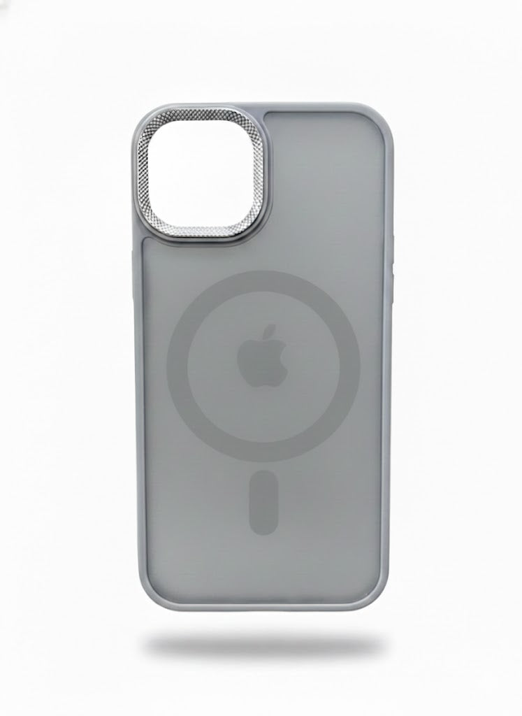 Premium Crystal Back Cover Iphone 15 Pro - Grey Shield