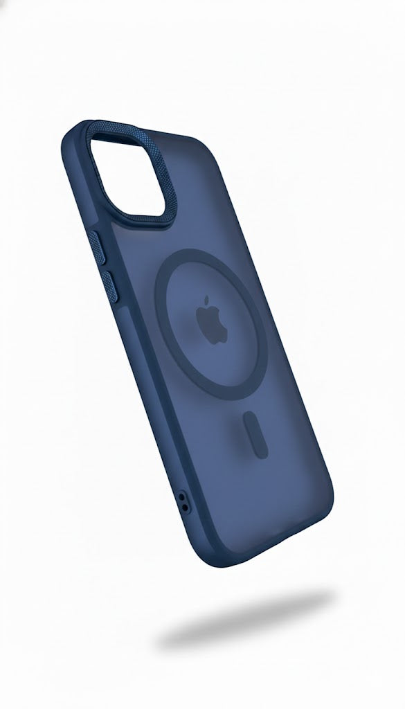 Premium Crystal Back Cover Iphone 15 - Blue Shield