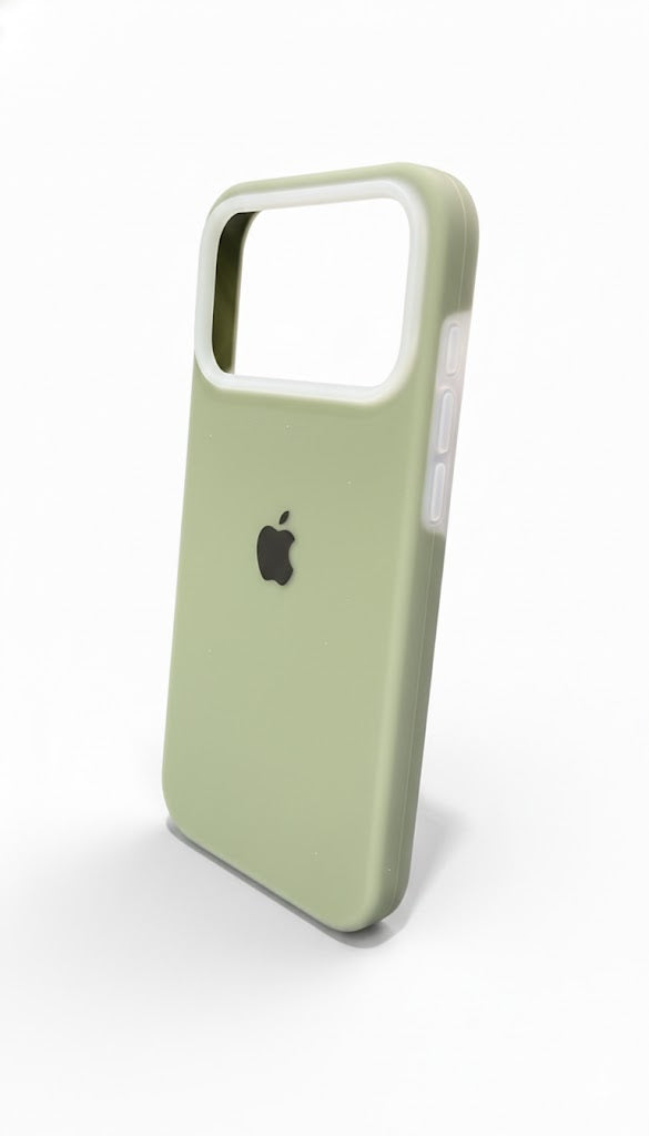 Premium Silicone Case Iphone 17 Pro max- Green